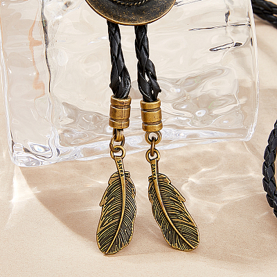 12Pcs 3 Colors Alloy Cord Ends FIND-FH0016-83B-1