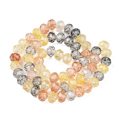 Transparent Glass Beads Strands GLAA-T023-6mm-A10-1