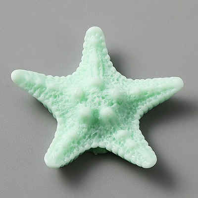 Ocean Theme Opaque Resin Cabochons CRES-WH0013-13C-1