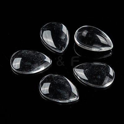 Transparent teardrop X-GGLA-R024-25x18-1