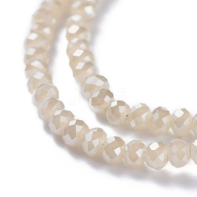 Electroplate Glass Beads Strands EGLA-P018-4mm-FR-A06-1