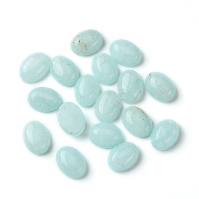 Natural White Jade Cabochons G-A094-01B-30-1