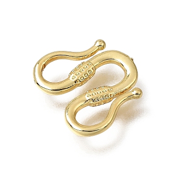 Brass M-Hook Clasps LS-KK-CBA0DF0-14E-G-1