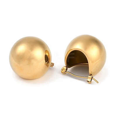 304 Stainless Steel Hoop Earrings EJEW-D282-04G-02-1