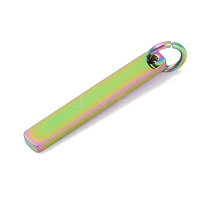 Ion Plating(IP) 304 Stainless Steel Pendants STAS-I311-14C-RC-1