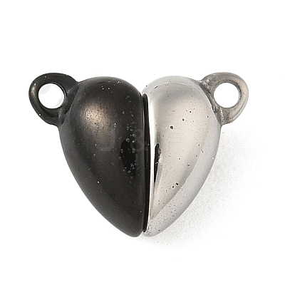304 Stainless Steel Two Tone Magnetic Clasps STAS-Z147-03EB-02-1