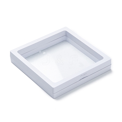 Square Transparent PE Thin Film Suspension Jewelry Display Stands LS-CON-D009-02B-01-1