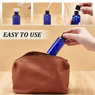 150Pcs PET Plastic Refillale Bottle AJEW-WA0004-23A-1
