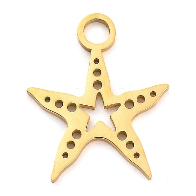 304 Stainless Steel Pendants STAS-R134-08G-01-1