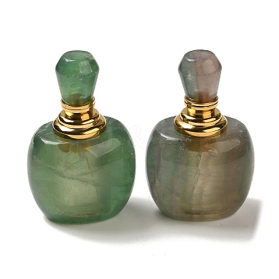 Natural Fluorite Dropper Perfume Bottles DJEW-H010-05G-03-1