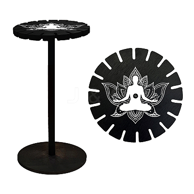 Wooden Wheel DJEW-WH0046-005-1