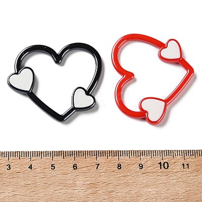 Opaque Baking Paint Acrylic Pendants AC-CBA6251-09-1