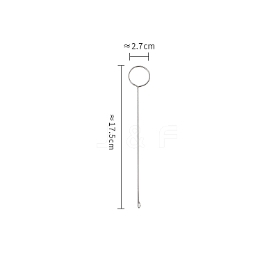 Steel Sewing Loop Turner Hooks SENE-PW0002-087A-1
