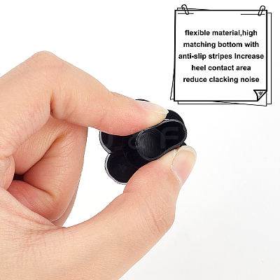 10Sets 5 Style TPU Plastic High Heel Stoppers Protector AJEW-GF0005-21B-1