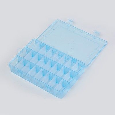 Plastic Removable Bead Containers CON-WH0070-84B-1