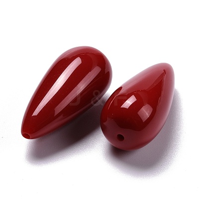 Retro Style Resin Beads RESI-C005-01B-1