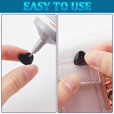 200Pcs 2 Style Acrylic Rhinestone Cabochons MACR-GF0001-03C-1