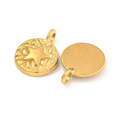 Ion Plating(IP) 304 Stainless Steel Pendants STAS-N103-136G-1