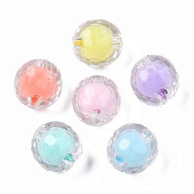 Transparent Acrylic Beads X-TACR-S135-008-1