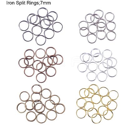 Iron Split Rings Sets IFIN-PH0001-11-7mm-1