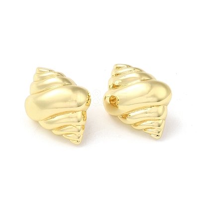 Rack Plating Brass Stud Earrings EJEW-Q786-01G-1