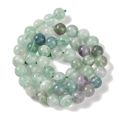 Natural Fluorite Beads Strands G-P530-B04-03-1