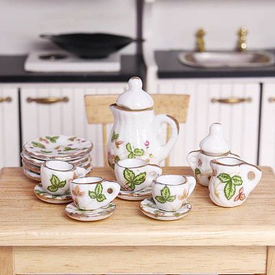 Mini Ceramic Tea Sets BOTT-PW0011-44C-1