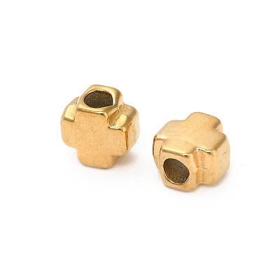 304 Stainless Steel Beads X-STAS-D204-04G-1