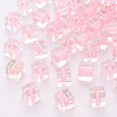 Transparent Acrylic Beads TACR-S154-12A-20-1