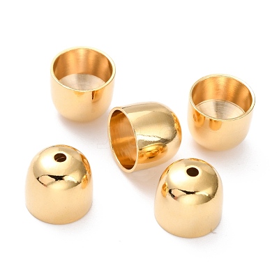 Brass Cord Ends KK-H759-39C-G-1