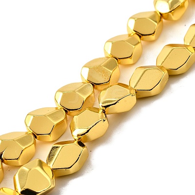 Electroplate Glass Beads Strands EGLA-V001-06-1
