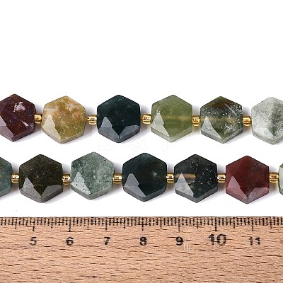 Natural Indian Agate Beads Strands G-N368-01A-23-1