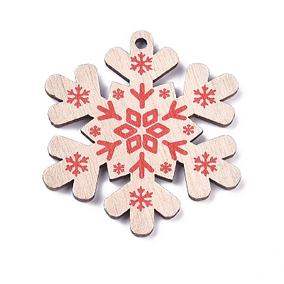 Poplar Wood Pendants LS-X-WOOD-E011-06-1