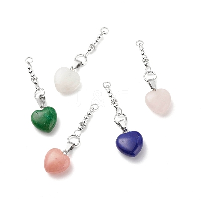 Natural & Synthetic Gemstone Pendants PALLOY-JF01774-1