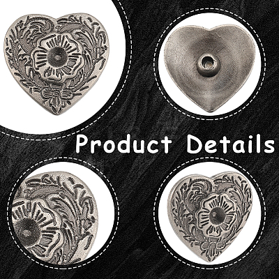 20 Sets Zinc Alloy Coin Collision Rivets FIND-CP0001-88-1