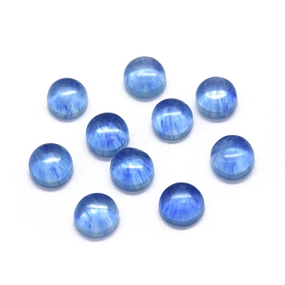 Natural Kyanite/Cyanite/Disthene Cabochons X-G-O175-23-16-1