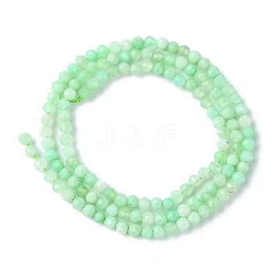 Natural Chrysoprase Beads Strands G-F748-X01-02A-1