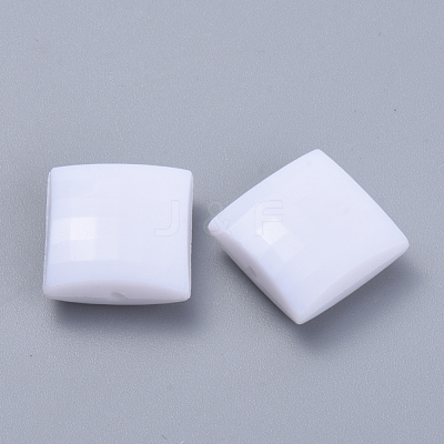 Opaque Acrylic Beads SACR-S300-19A-01-1