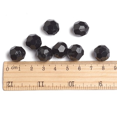 Opaque Acrylic Beads PAB14mmY-1-1
