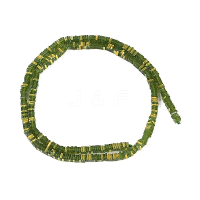 Electroplate Glass Beads Strands GLAA-B023-01A-02-1