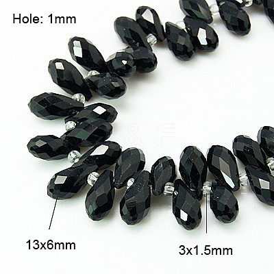 Crystal Glass Beads Strands GLAA-D033-14-1