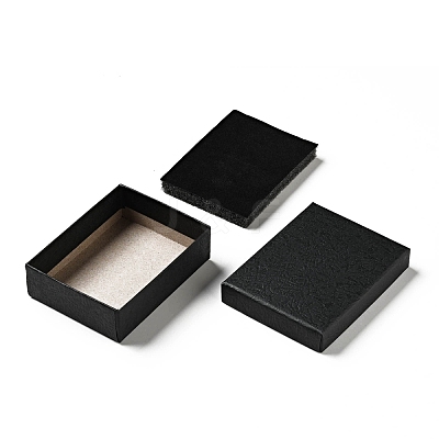 Texture Paper Necklace Gift Boxes OBOX-G016-C05-B-1