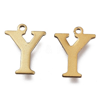 PVD Vacuum Plating  304 Stainless Steel Charms STAS-H112-Y-AB-1