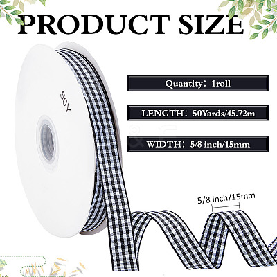 Polyester Ribbons SRIB-WH0011-359B-02-1