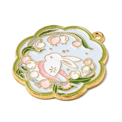 Alloy Enamel Pendants AL-CBAF9DF-05D-1