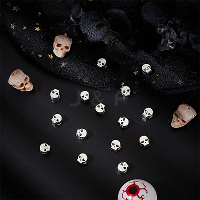 60Pcs Tibetan Style Alloy European Beads FIND-GO0002-01-1