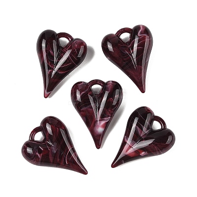 Acrylic Pendants OACR-M025-01G-1