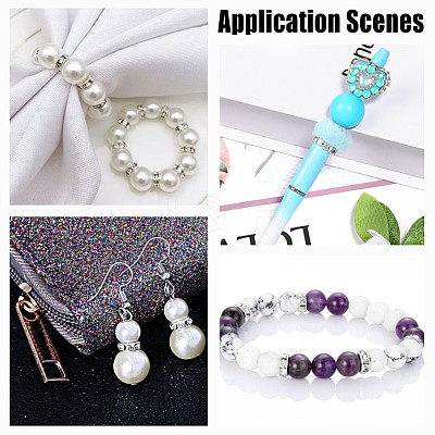 120Pcs Brass Beads GLAA-HY0001-51-1