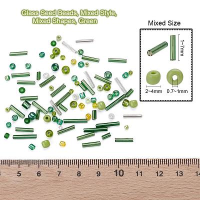 Glass Seed Beads X-SEED-S059-006-1