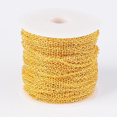 Iron Textured Cable Chains CHT104Y-G-1